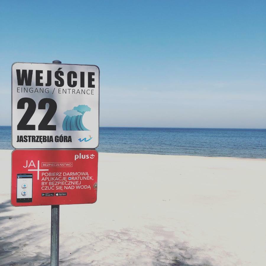 Jastrzębia Góra Apartament Jasna 아파트 외부 사진
